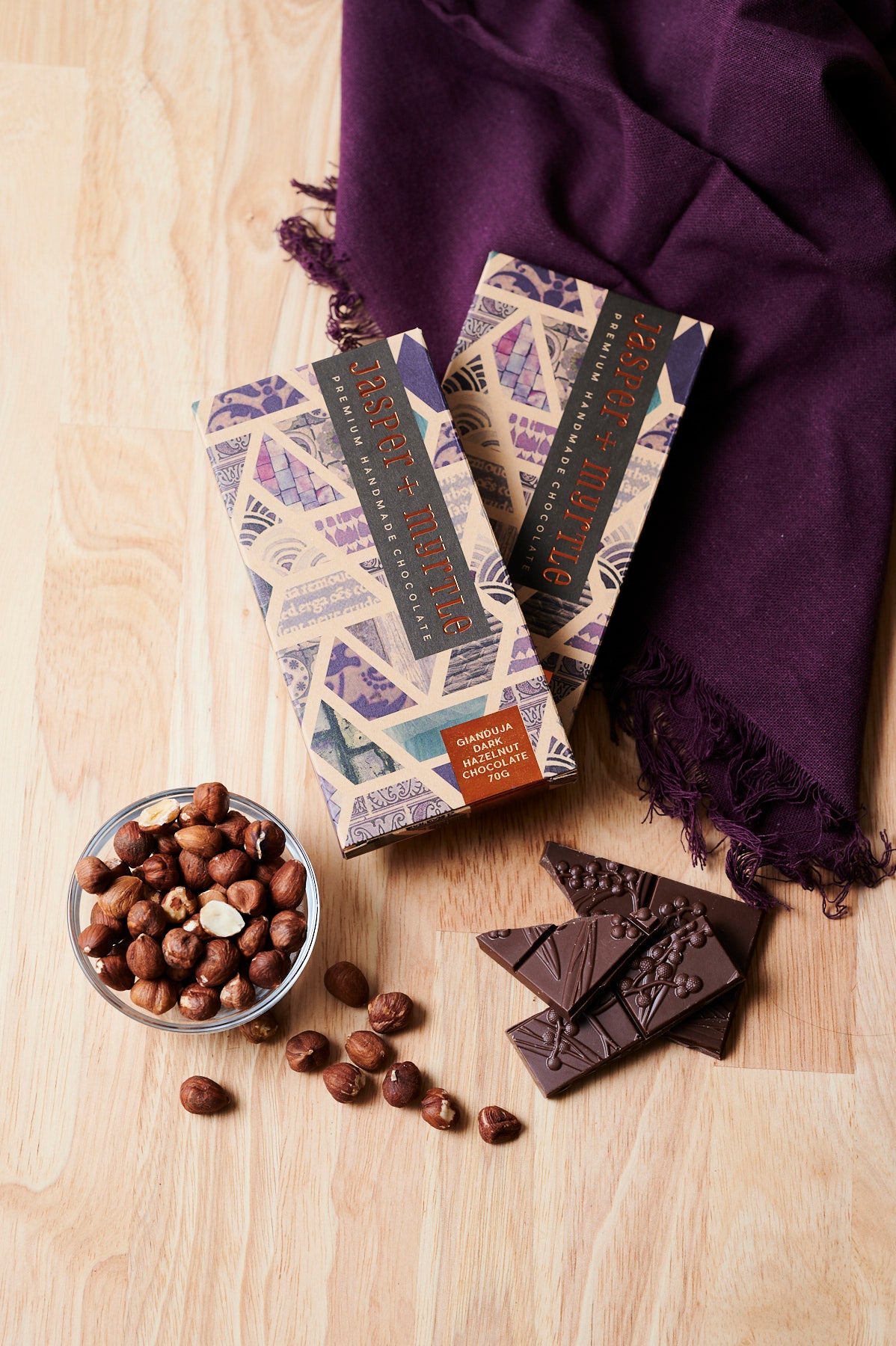 Artisan Chocolate - Dark Hazelnut